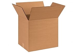 16 x 12 x 12 Inch Brown Corrugated Shipping Box for Free Shipping