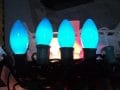 C9 Opaque Blue Replacement Bulb at Christmas Lights Creations