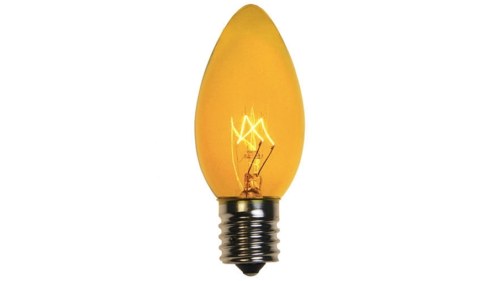 C9 Transparent Yellow Replacement Bulb
