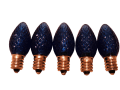 C7 LED Blue Replacement Bulb Sold at Christmas Lights Creations