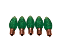 C7 LED Green Replacement Bulb Sold at Christmas Lights Creations