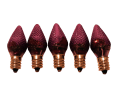 C7 LED Purple Replacement Bulb Sold at Christmas Lights Creations