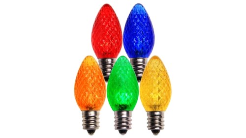 C7 LED Retrofit Multi Color Dimmable Bulbs