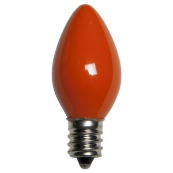 C7 Incandescent Ceramic Orange Replacement Bulb