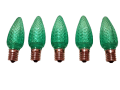 C9 LED Green Replacement Bulb Sold at Christmas Lights Creations