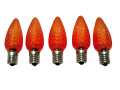 C9 LED Orange Replacement Bulb Sold at Christmas Lights Creations