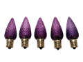 C9 LED Purple Replacement Bulb Sold at Christmas Lights Creations