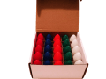 C9 Opaque Multi Color Replacement Bulbs Sold at Christmas Lights Creations