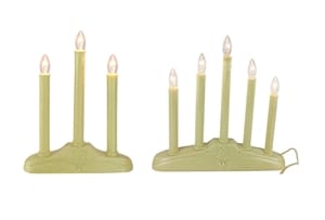 3 Light and 5 Light Electric Window Candles for Comparing Prices