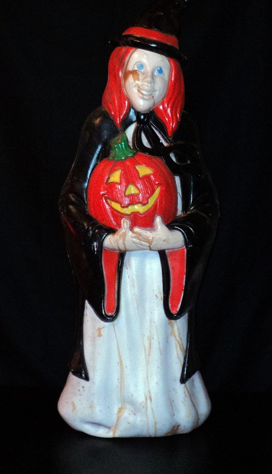 Grand Venture 38" Witch Halloween Blow Mold Front View