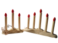 How to Style Window Candelabras for Halloween
