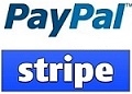 Pay Pal Stripe Logos