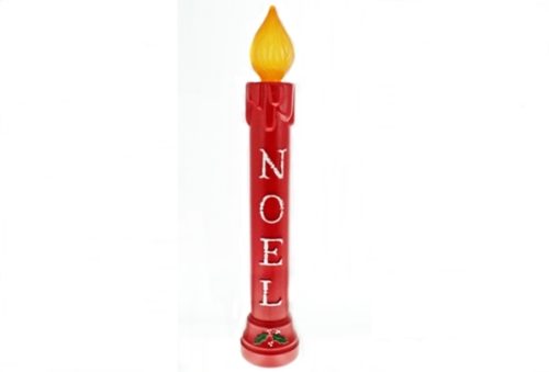TPI Red Noel Candle Christmas Blow Mold