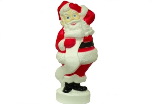 Union Products Santa with List Christmas Blow Mold